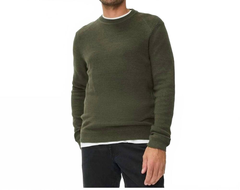 NEW BRAX crew neck sweater in jungle